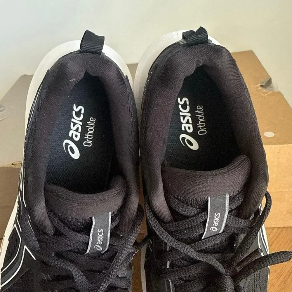 Asics Gel Contend 9 Black/White Women Running Sneakers- SZ 6.5 Wide - Picture 5 of 11